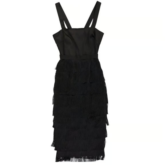 Grace MMXIII Black Satin Dress - Picture 1 of 2